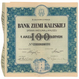 Bank Ziemi Kaliskiej, Em.2, 100 zł
