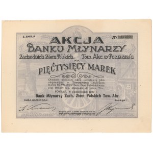 Bank Młynarzy Zachodnich Ziem Polskich, Em.2, 5.000 mkp 1922