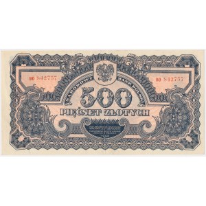 500 złotych 1944 ...owe - BO