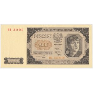 500 złotych 1948 - BZ