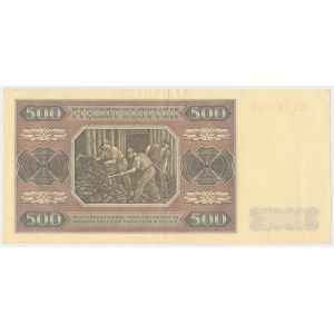 500 złotych 1948 - BZ