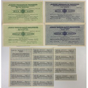 Olkusz Fabryka Naczyń Emaliowanych, Em.1-3, 10 zł i 10x 10 zł 1925 (2szt)
