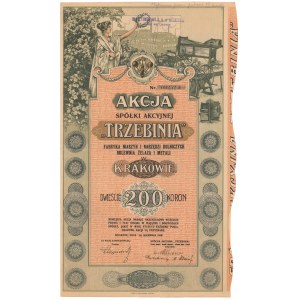 Fabryka Maszyn i Narzędzi Rolniczych... Trzebinia, 200 kr 1919