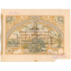 Warszawska Spółka Budowy Parowozów, Em.2, 500 mkp 1921