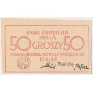 Oflag II D Gross-Born, Bon na 50 groszy 1944