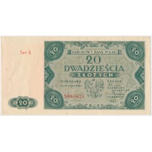 20 złotych 1947 - Ser.A