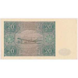 20 złotych 1946 - A - mała litera