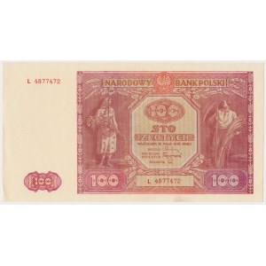 100 złotych 1946 - L - mała litera