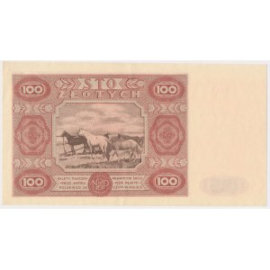 100 złotych 1947 - Ser.A - duża litera