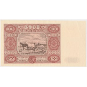 100 złotych 1947 - Ser.A - duża litera