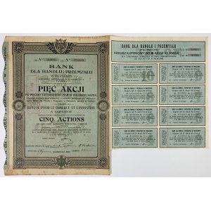 Bank dla Handlu i Przemysłu, Em.7, 5x 540 mkp 1922