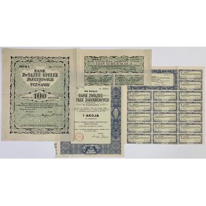 Bank Związku Spółek Zarobkowych w Poznaniu, 100 zł 1925 i 1935 (2szt)