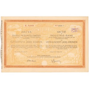 Bank Przemysłowy dla Królestwa Galicyi i Lodomeryi, 400 kr 1917