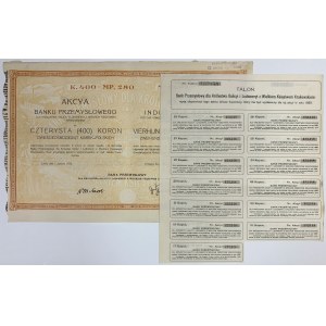 Bank Przemysłowy dla Królestwa Galicyi i Lodomeryi, 400 kr 1920