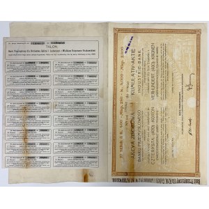 Bank Przemysłowy dla Królestwa Galicyi i Lodomeryi, 10x 400 kr 1920