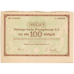 Polski Bank Przemysłowy, 100 zł 1926