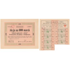 Fabryka Papierosów Orient w Bydgoszczy, Em.2, 1.000 mkp 1921