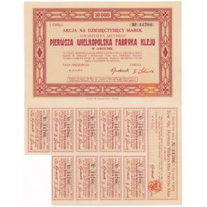Pierwsza Wielkopolska Fabryka Kleju w Jarocinie, Em.1, 10.000 mk