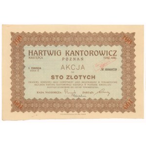 Hartwig Kantorowicz Następca, Em.1, 100 zł