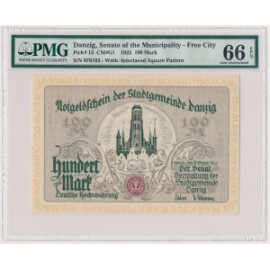 Gdańsk, 100 marek 1922 