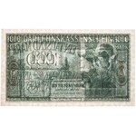 Kowno, 1.000 marek 1918 - numeracja 7-cyfrowa 