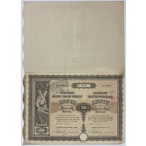 Sierszańskie Zakłady Górnicze, 200 kr 1918