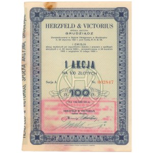 Herzfeld & Victorius, Em.1, 100 zł