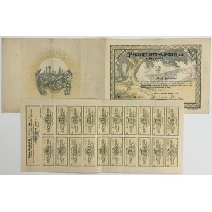 Pokucie Naftowa Spółka, Em.2, 25x 1.000 mk 1922