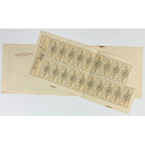 Pokucie Naftowa Spółka, Em.2, 5x 1.000 mk 1922