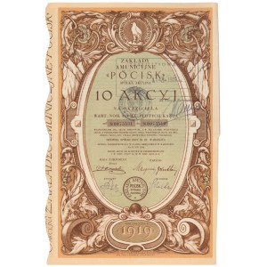 Zakłady Amunicyjne Pocisk, 10x 100 zł 1932