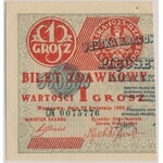 1 grosz 1924 - CN - lewa połowa 