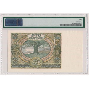 100 złotych 1932 - Ser.AO - dwie kreski w znaku wodnym 