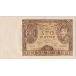 100 złotych 1934 - Ser.C.B - kropka między literami serii