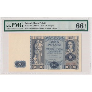 20 złotych 1936 - AY 