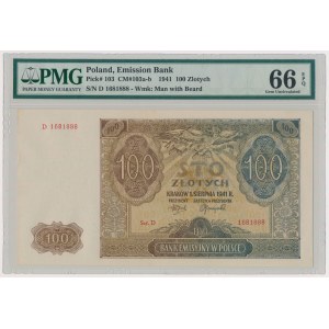 100 złotych 1941 - D 