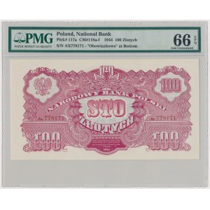 100 złotych 1944 ...owe - Ax 