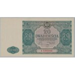 20 złotych 1946 - A - mała litera 