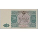 20 złotych 1946 - G - duża litera 