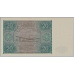20 złotych 1946 - G - duża litera 