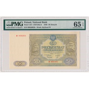 50 złotych 1946 - B - mała litera 