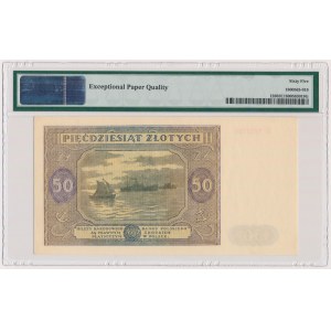 50 złotych 1946 - H - duża litera