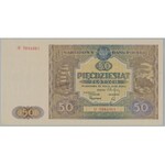 50 złotych 1946 - H - duża litera 