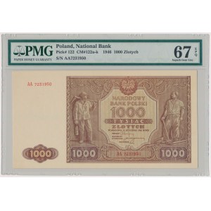 1.000 złotych 1946 - AA 