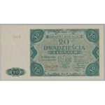 20 złotych 1947 - Ser.D 