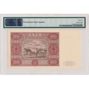 100 złotych 1947 - Ser.B - duża litera
