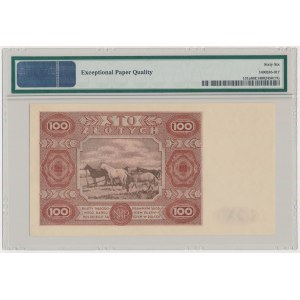 100 złotych 1947 - Ser.F - mała litera 
