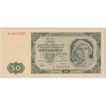 50 złotych 1948 - 7 cyfr - A 
