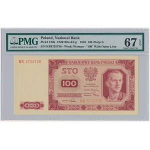 100 złotych 1948 - KR 