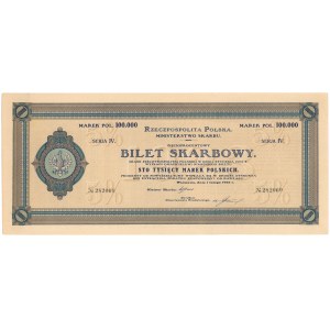 Bilet Skarbowy, Serja IV - 100.000 mkp 1923