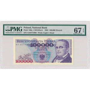 100.000 złotych 1993 - AA 